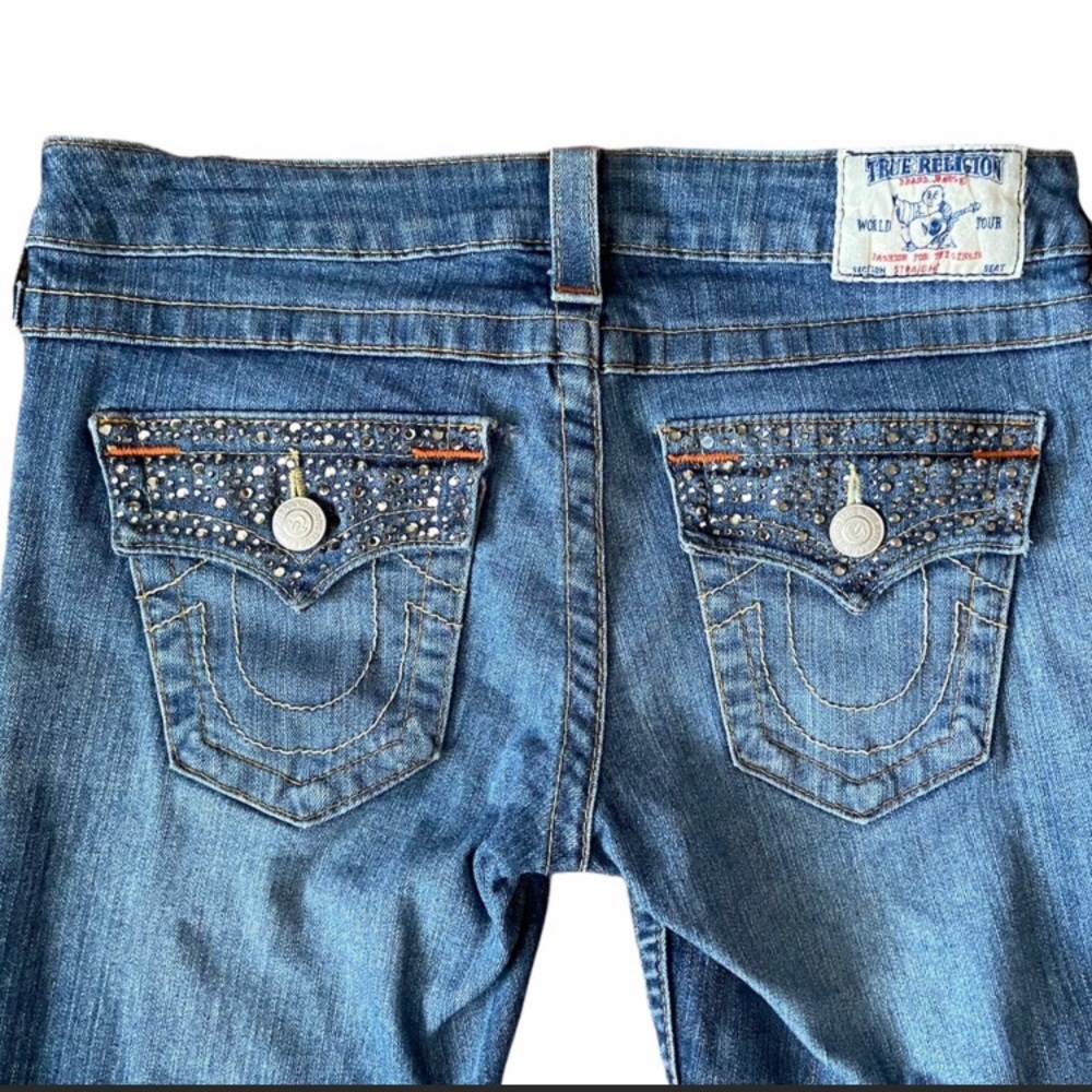 True Religion Swaroski Embellished Jeans